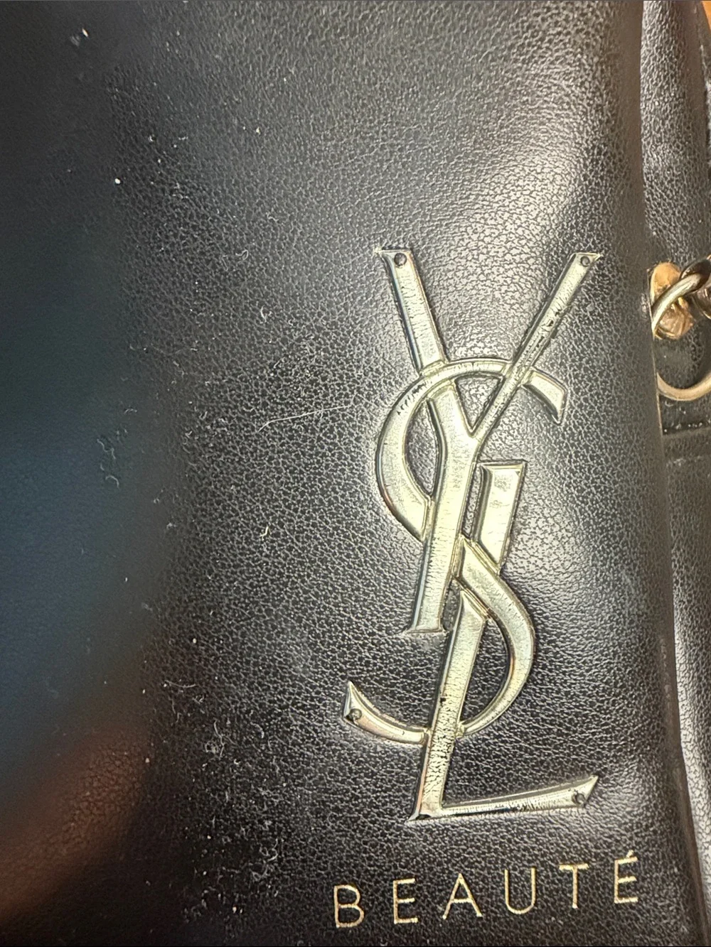 YSL Black Cosmetic Pouch